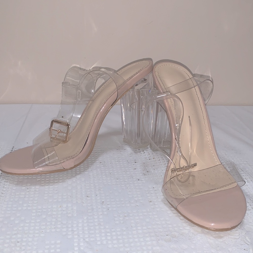 Transparents heels